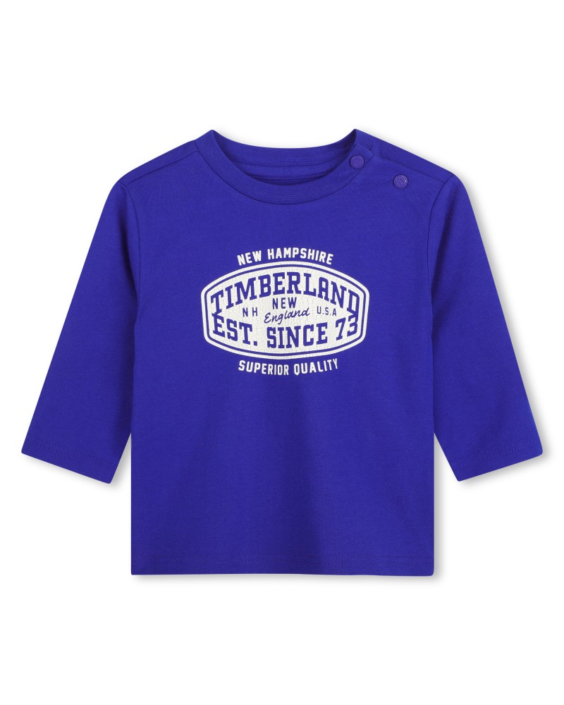 Tee-shirt garçon Timberland Wave Blue