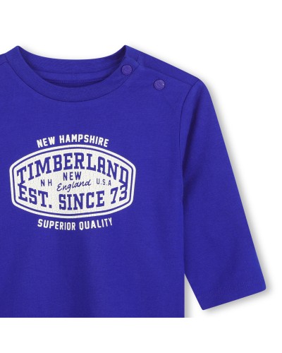 Tee-shirt garçon Timberland Wave Blue