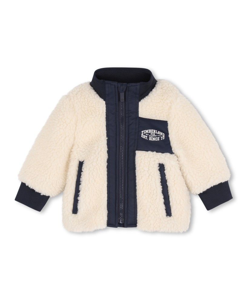 Cardigan garçon Timberland Ivoire