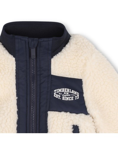 Cardigan garçon Timberland Ivoire