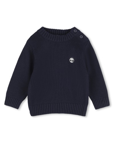 Pull garçon Timberland Bleu Cargo