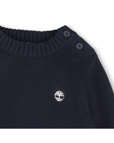 Pull garçon Timberland Bleu Cargo