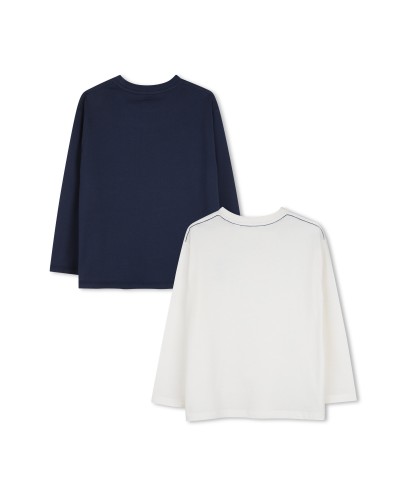 Tee-shirt garçon Timberland Bleu Cargo