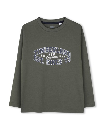 Tee-shirt garçon Timberland Genepi