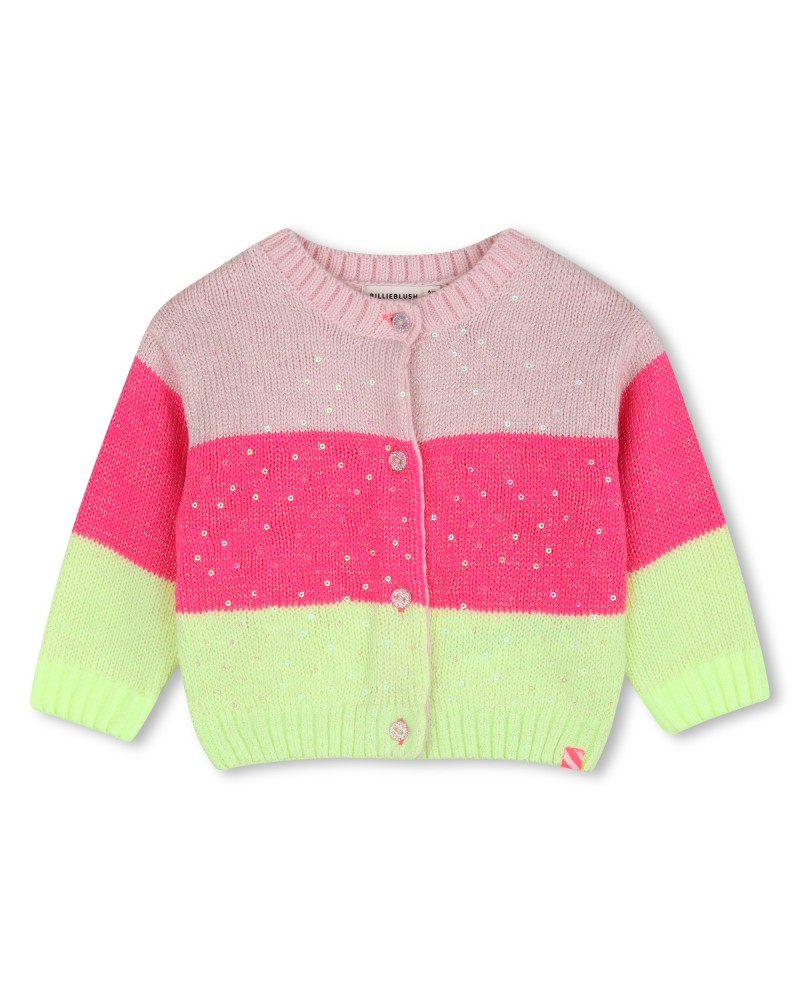 Cardigan fille Billieblush Rosee