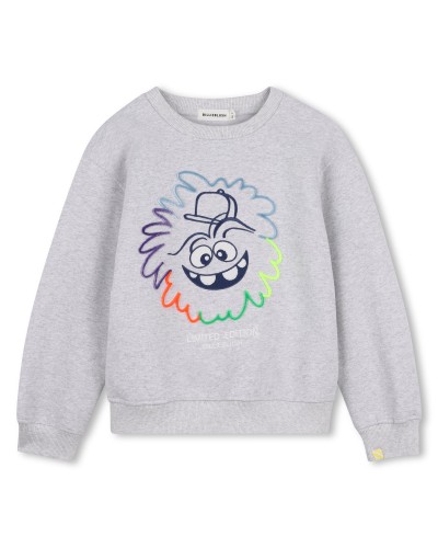 Sweat garçon Billieblush Gris Chine