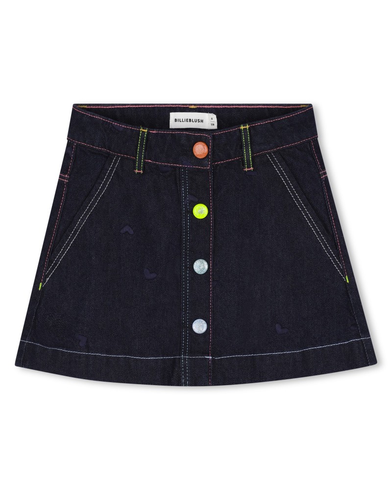Jupe fille Billieblush Denim Brut