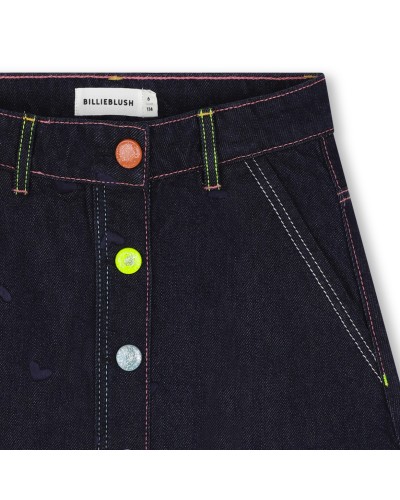 Jupe fille Billieblush Denim Brut