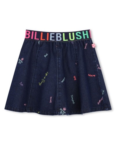 Jupe fille Billieblush Denim Blue