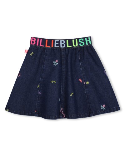 Jupe fille Billieblush Denim Blue