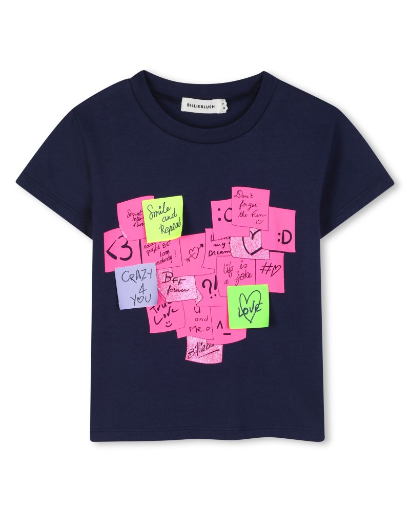 Tee-shirt fille Billieblush Indigo Blue
