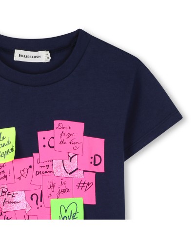 Tee-shirt fille Billieblush Indigo Blue