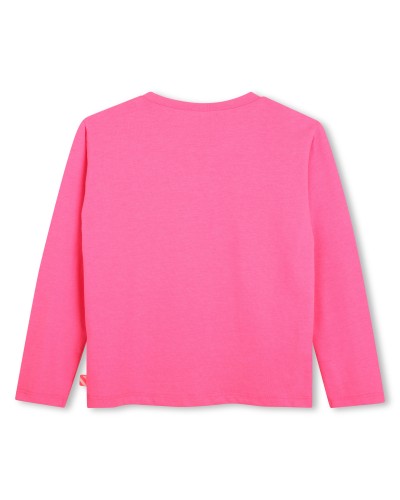 Tee-shirt fille Billieblush Storm Pink