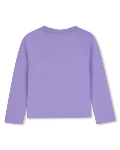 Tee-shirt fille Billieblush Violet Tulip