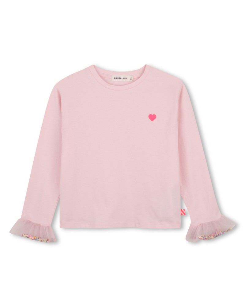 Tee-shirt fille Billieblush Rosee