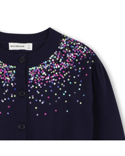 Cardigan fille Billieblush Indigo Blue