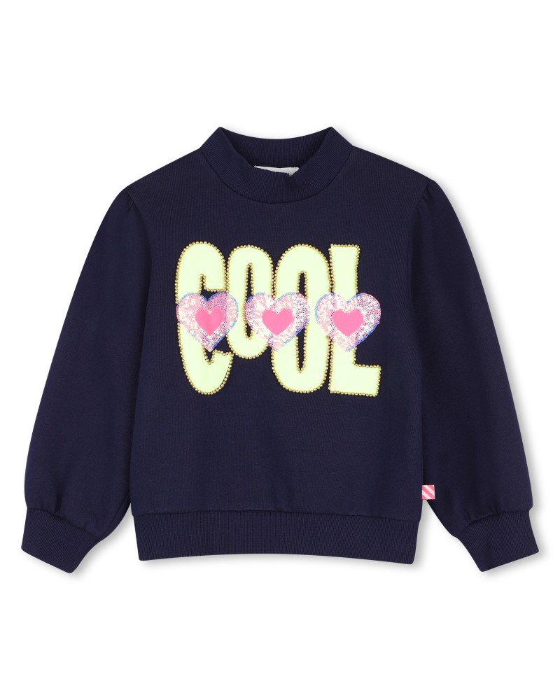 Sweat fille Billieblush Indigo Blue