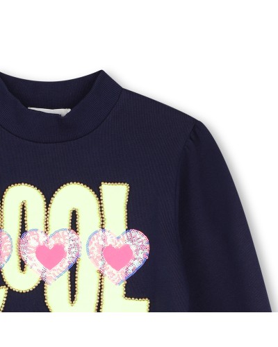 Sweat fille Billieblush Indigo Blue