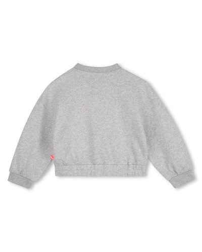 Sweat fille Billieblush Nacre