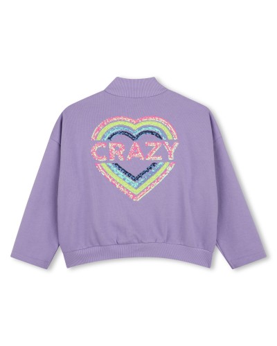 Cardigan fille Billieblush Violet Tulip
