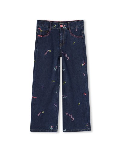 Pantalon fille Billieblush Denim Blue