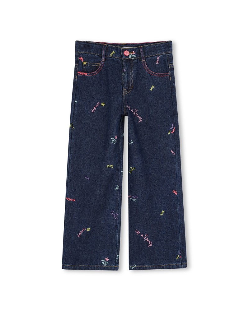 Pantalon fille Billieblush Denim Blue