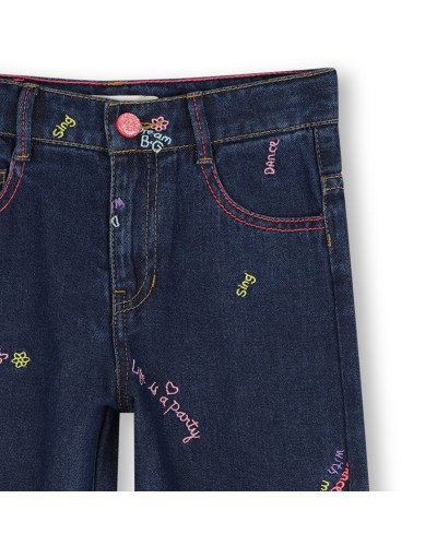 Pantalon fille Billieblush Denim Blue