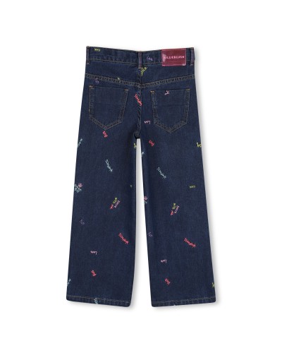 Pantalon fille Billieblush Denim Blue