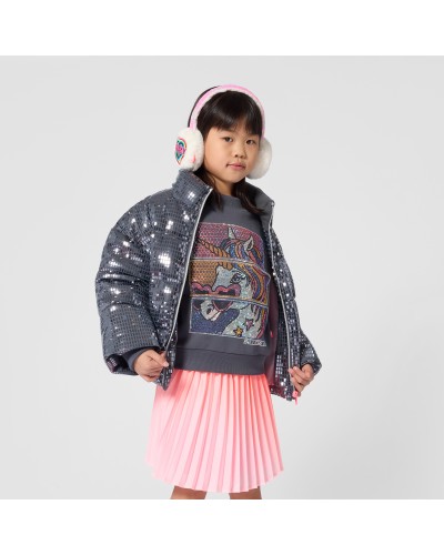 Doudoune fille Billieblush Asphalte