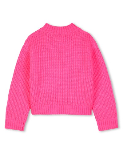 Pull fille Billieblush Storm Pink