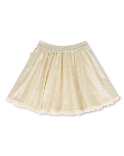 Jupe fille Billieblush Dore Clair