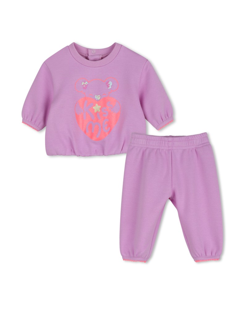 Ensemble fille Billieblush Guimauve