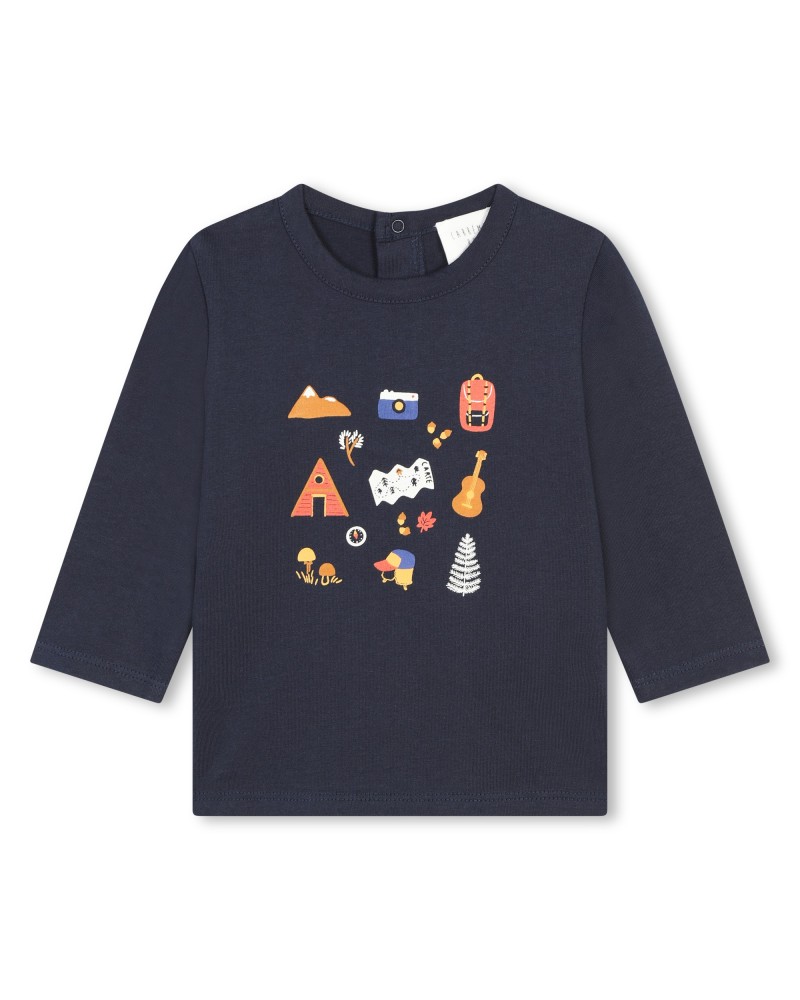 TEE-SHIRT MANCHES LONGUES CARREMENT BEAU
