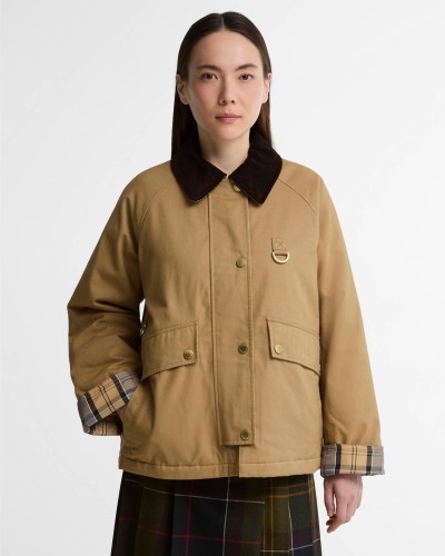 Barbour veste Daphne à col en velours côtelé