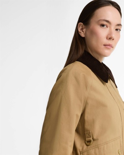 Barbour veste Daphne à col en velours côtelé