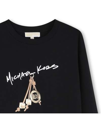 Tee-shirt fille Michael Kors Black