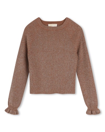 Pull fille Michael Kors Puce
