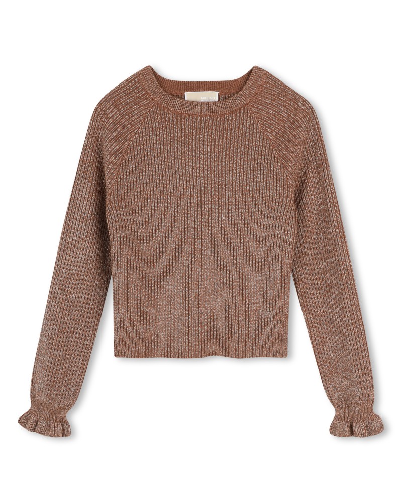 Pull fille Michael Kors Puce
