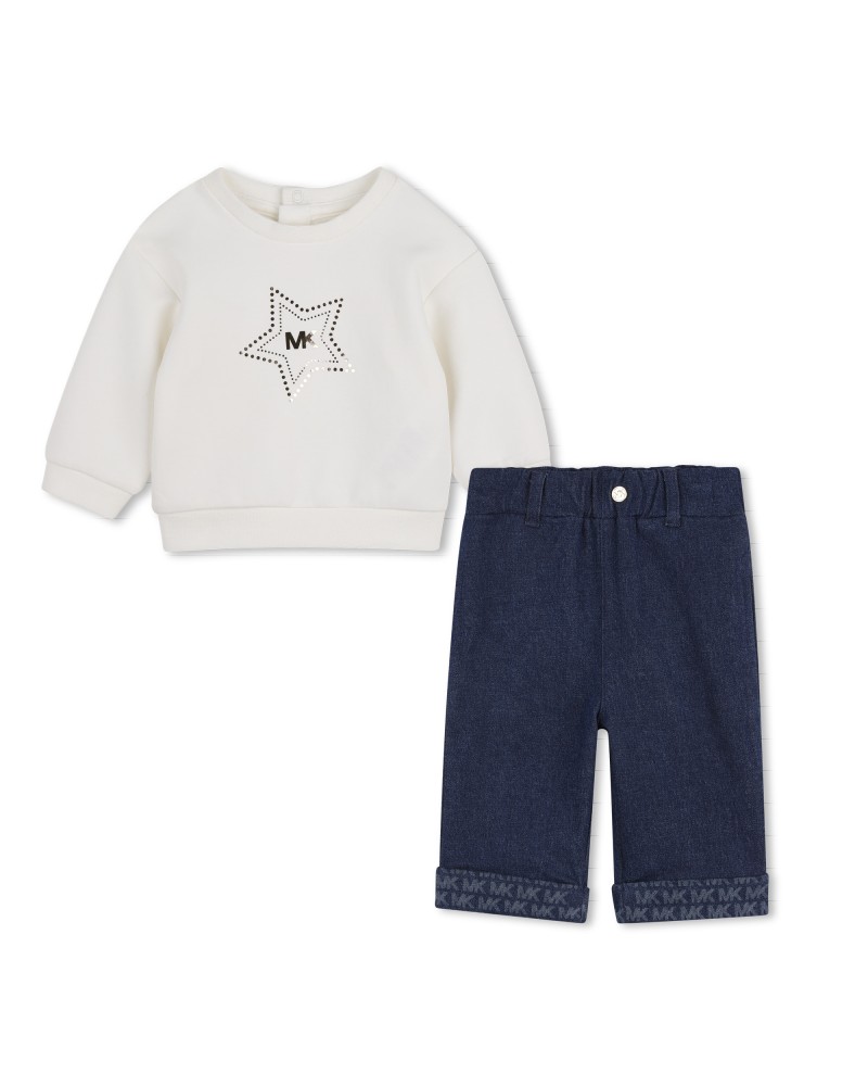 Ensemble fille Michael Kors Denim Blue