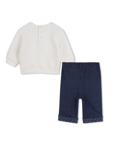 Ensemble fille Michael Kors Denim Blue