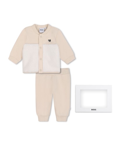 Ensemble fille Boss New Beige