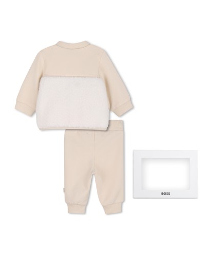 Ensemble fille Boss New Beige