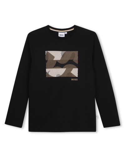 Tee-shirt garçon Boss Black