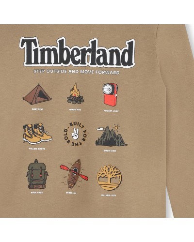 TEE-SHIRT MANCHES LONGUES TIMBERLAND