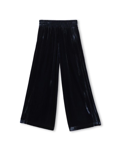 Pantalon fille Boss Bleu Cargo