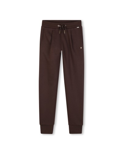 Pantalon fille Boss Tourbe