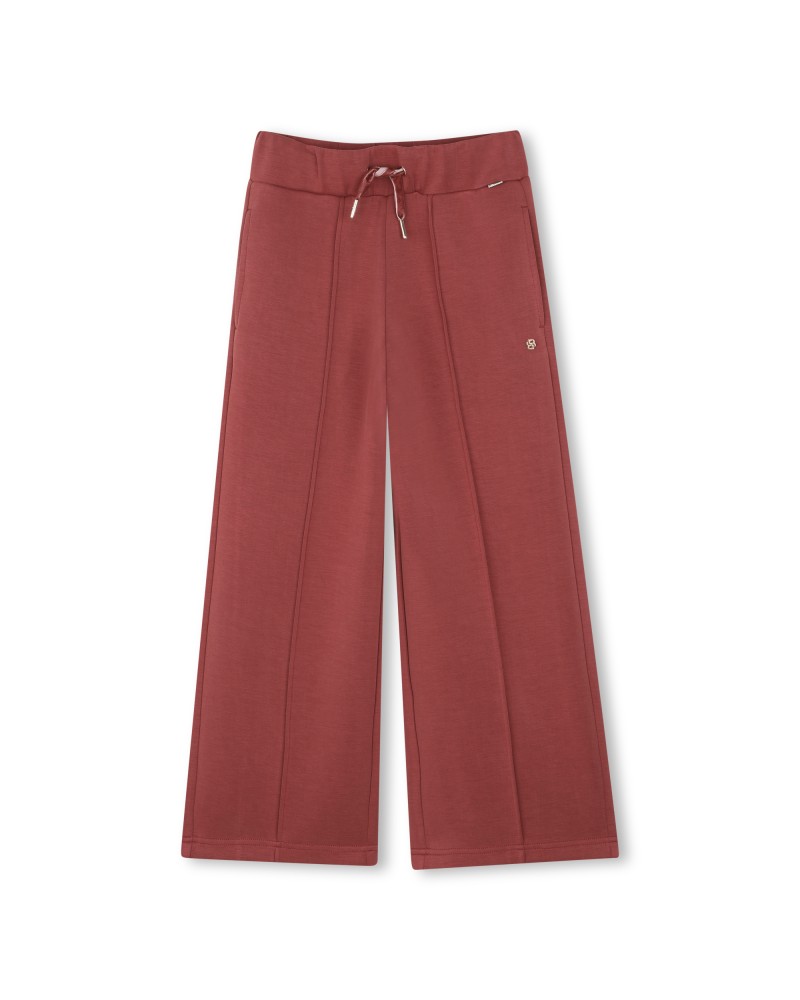 Pantalon fille Boss Burnt Red