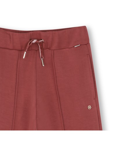 Pantalon fille Boss Burnt Red