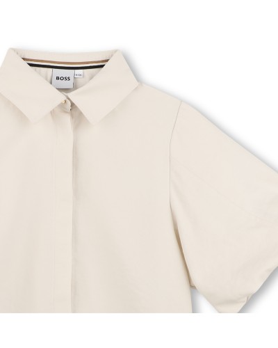 Chemise fille Boss Ivory