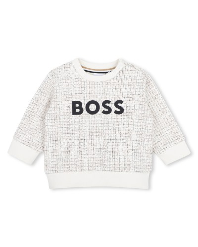 Sweat garçon Boss Ivory